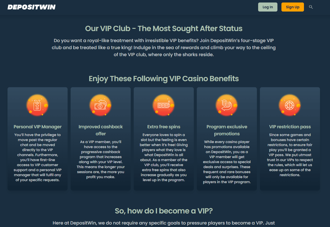 DepositWin Casino, online gaming, wager-free bonuses, DepositWin loyalty program, DepositWin VIP, crypto gambling, DepositWin games, online casino 2022, DepositWin review, DepositWin promotions, DepositWin rakeback, DepositWin crypto bonus, DepositWin slots, DepositWin table games, DepositWin payment methods, DepositWin cashback, DepositWin live dealer games.