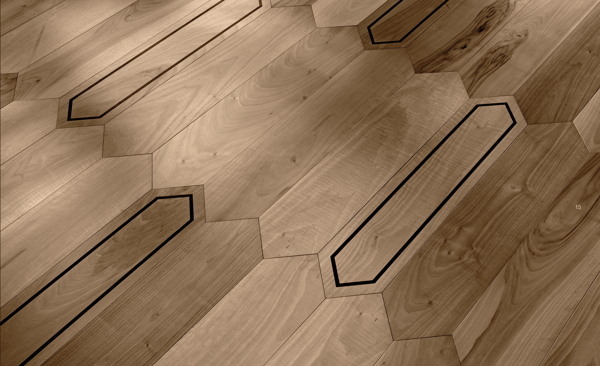 112 contemporary Italian wooden furniture by Foglie D’Oro - MateriaVita