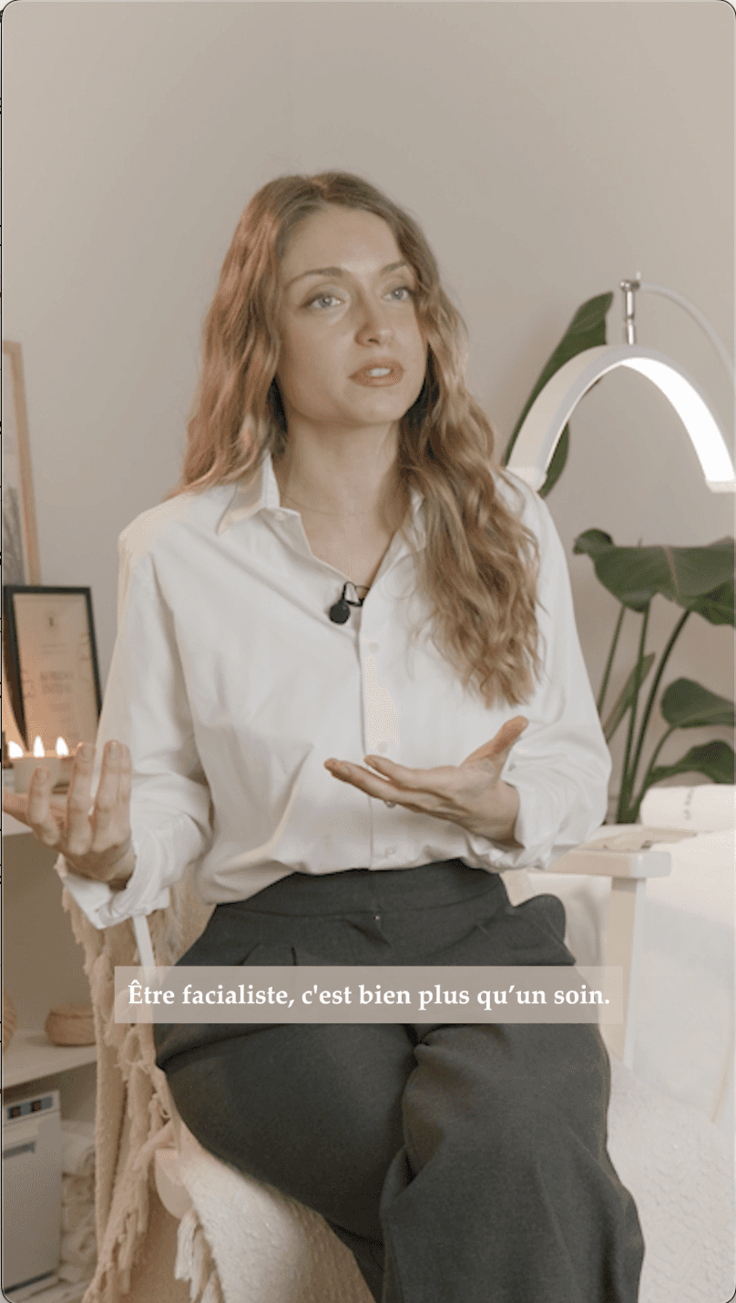 Vidéo interview format vertical 9:16 pour TikTok et Instagram Reels – Hoocq