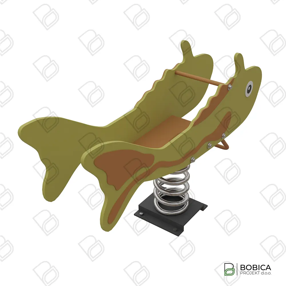 Njihalica na opruzi – Riba "Gibi"