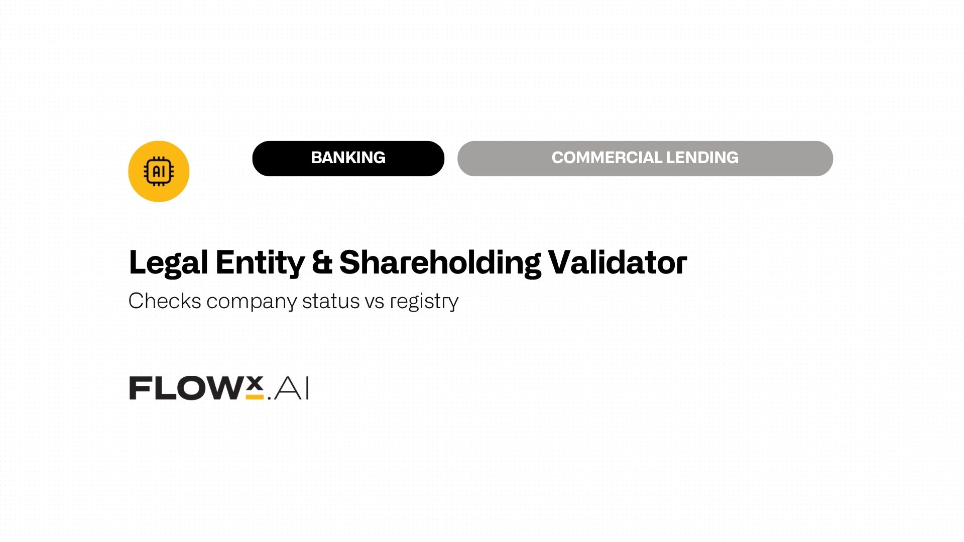 Legal Entity & Shareholding Validator