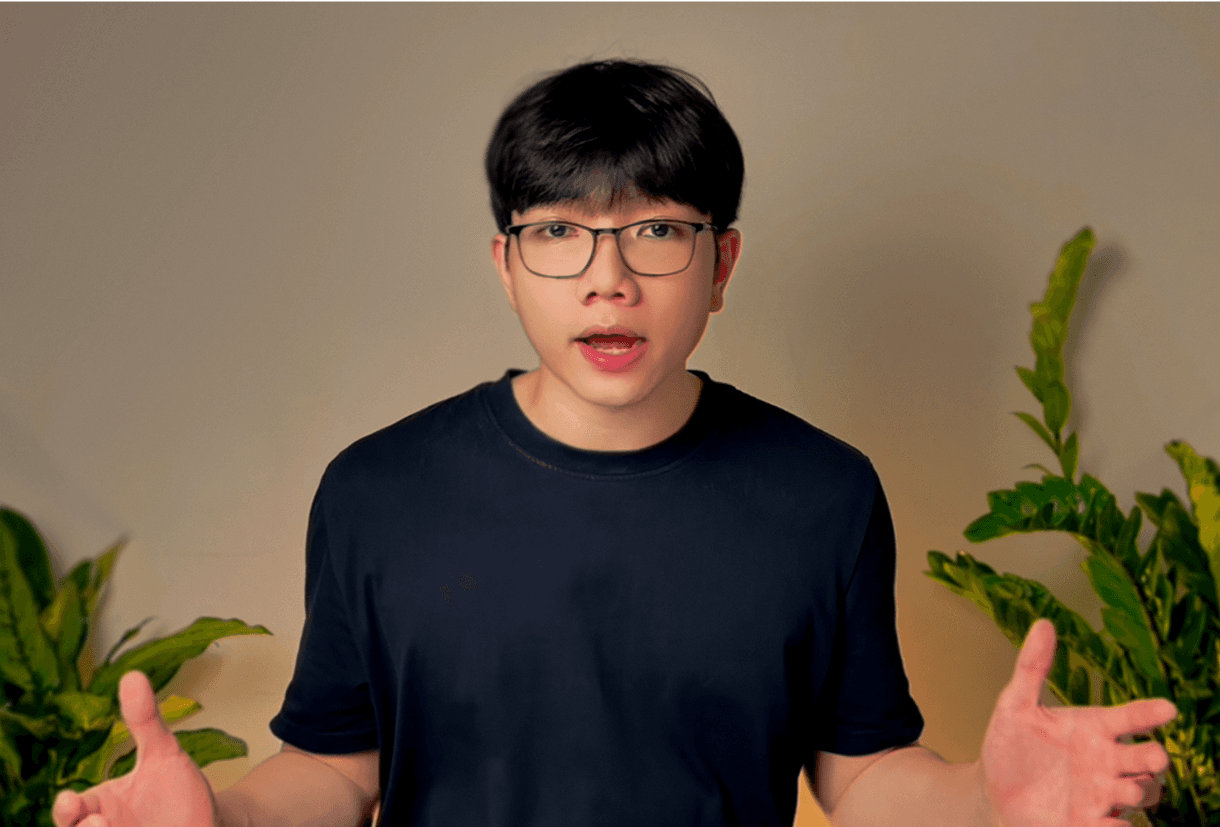Portrait of ConvertUp owner, a young man with short dark hair in a white shirt.