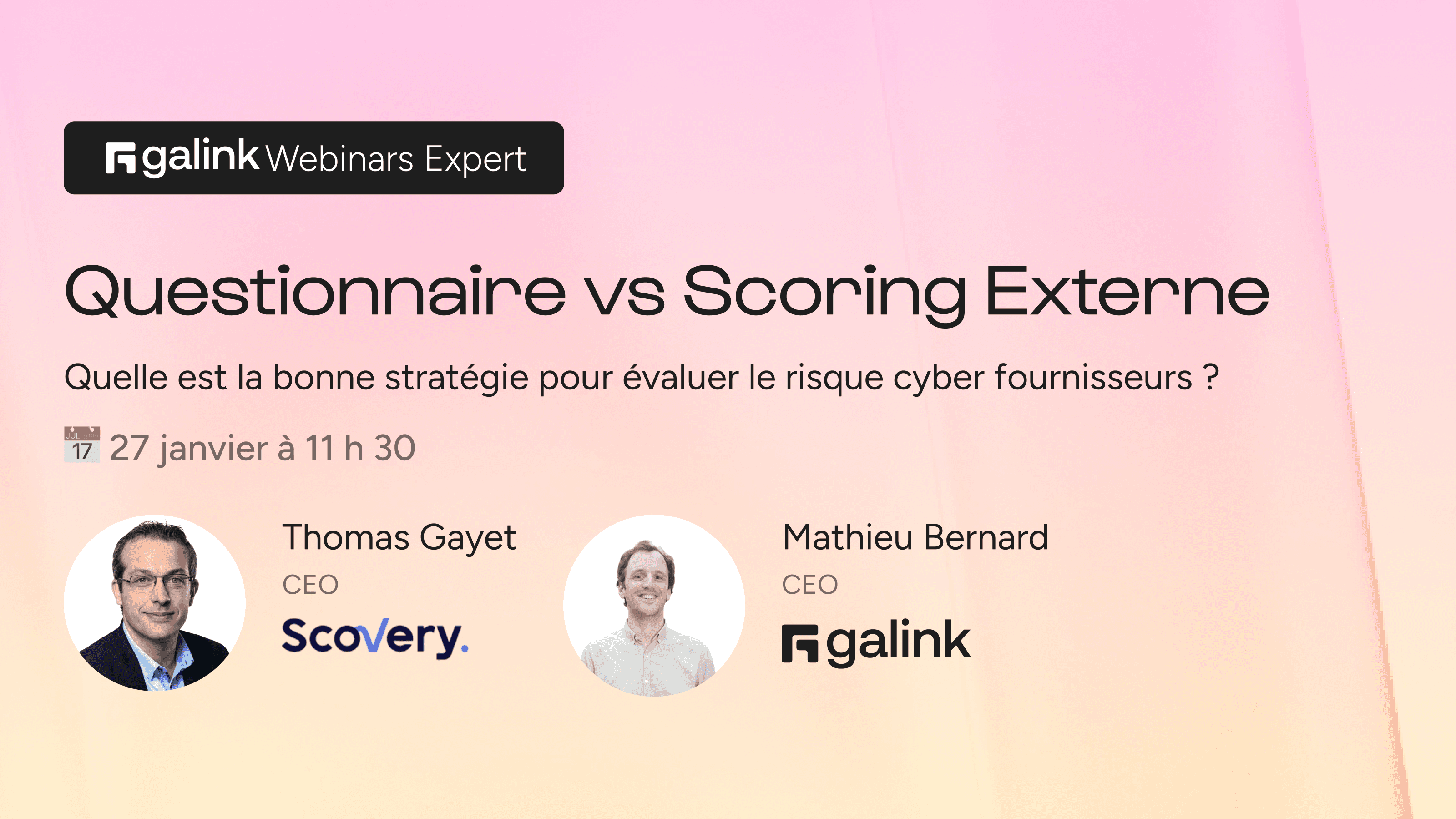 Webinar expert, risque cyber fournisseurs