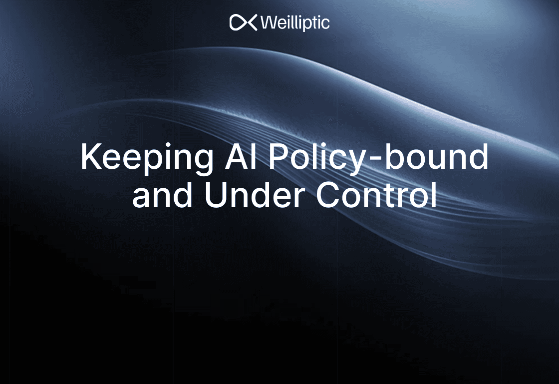 How Weilliptic Keeps AI Policy-bound and Under Control