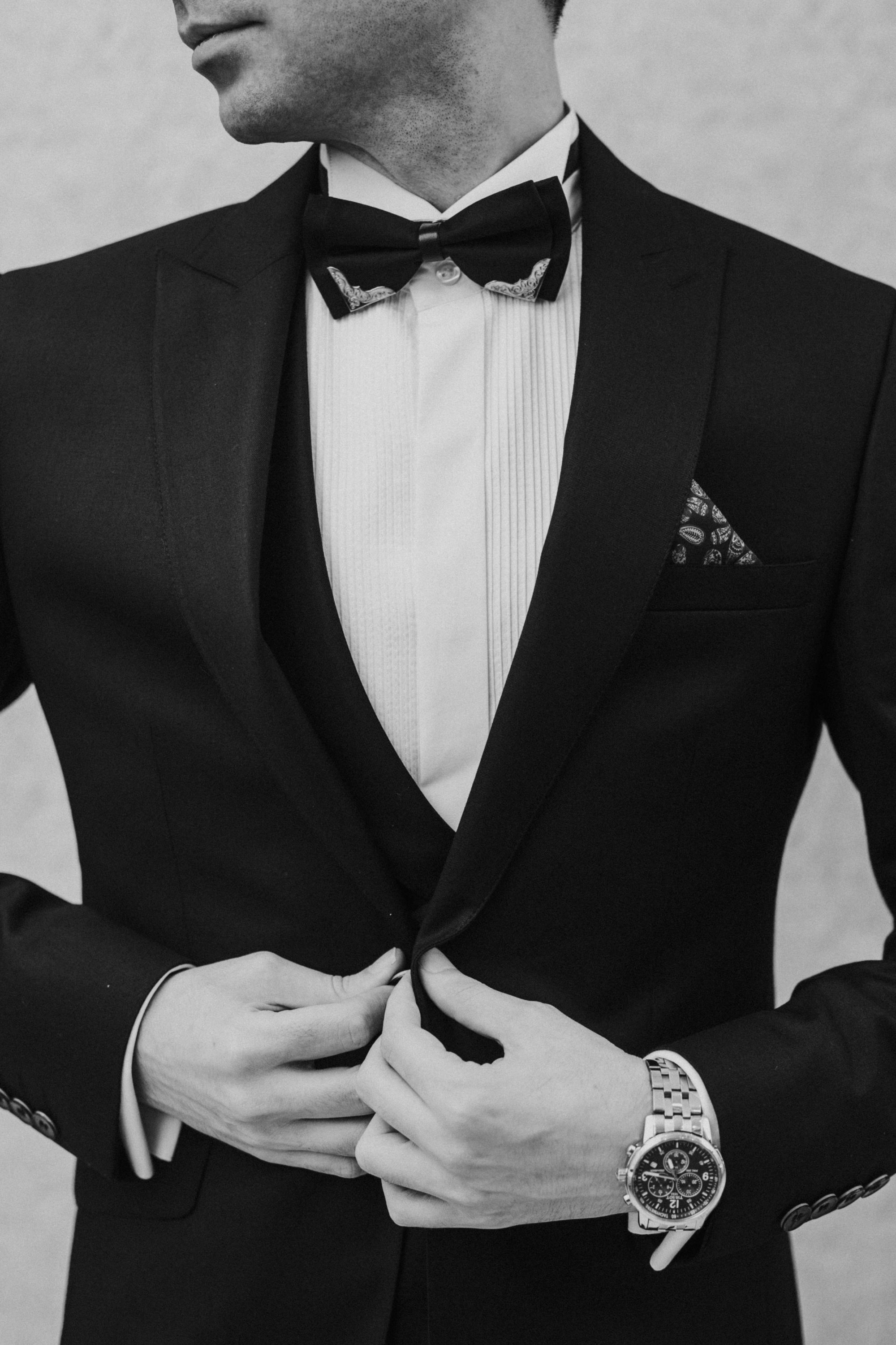 Man in tuxedo