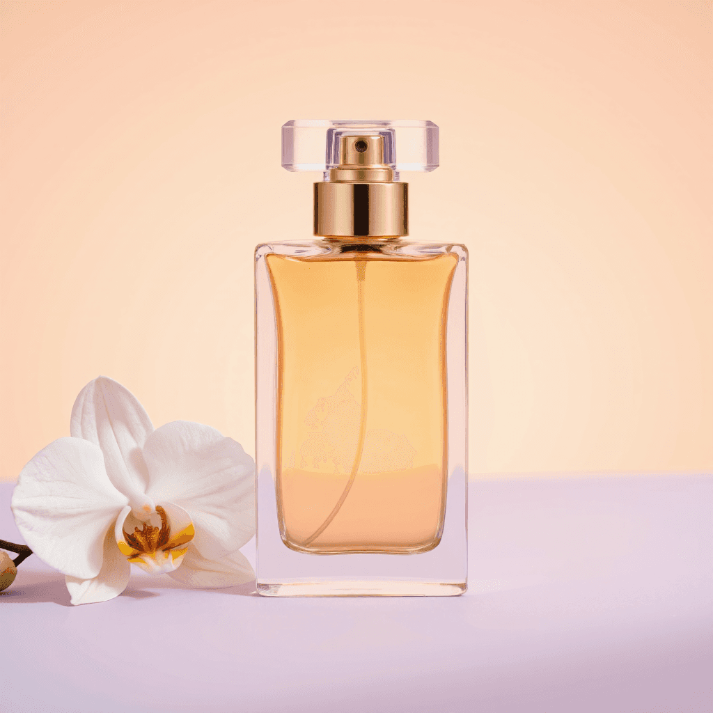 product photography of perfume