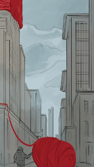 Storyboarding and textile patterns: planning a city-scale knitting installation