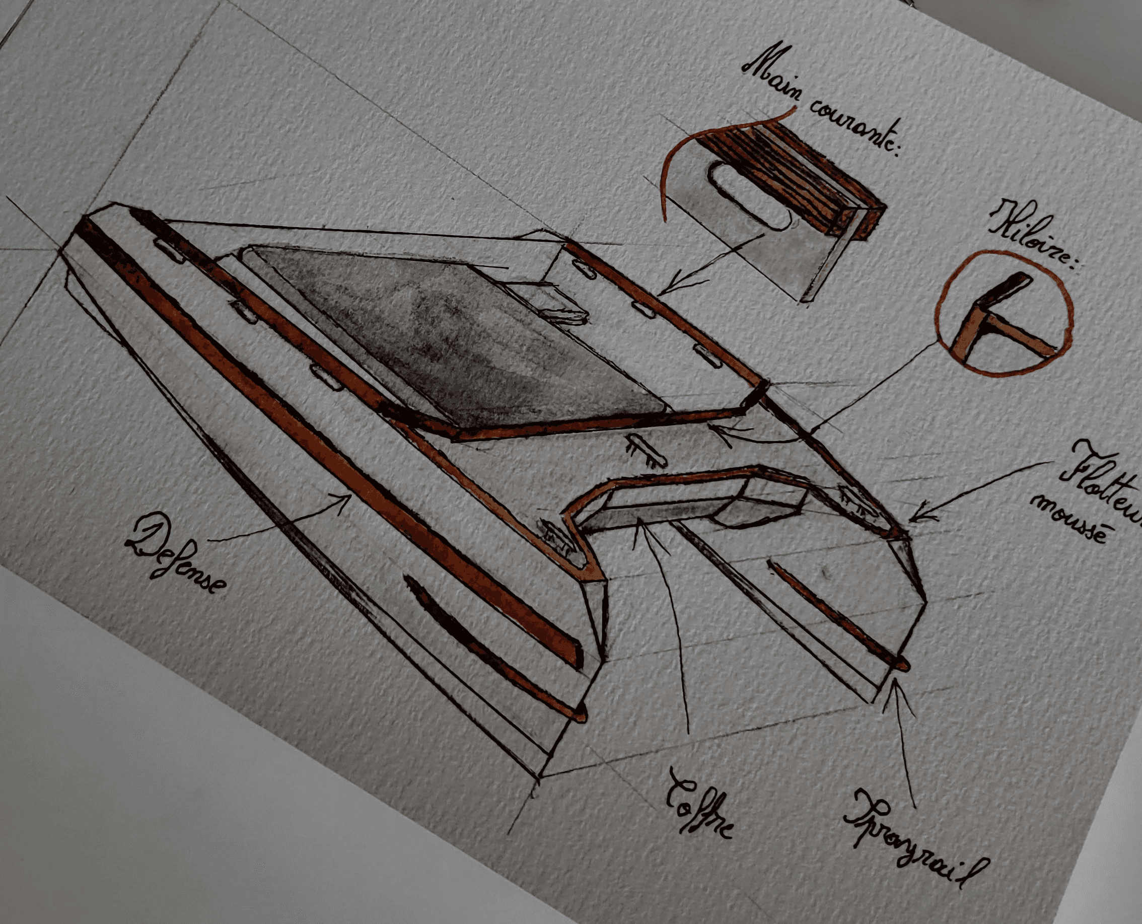 Custom Tender luxurious and refine naval architecture