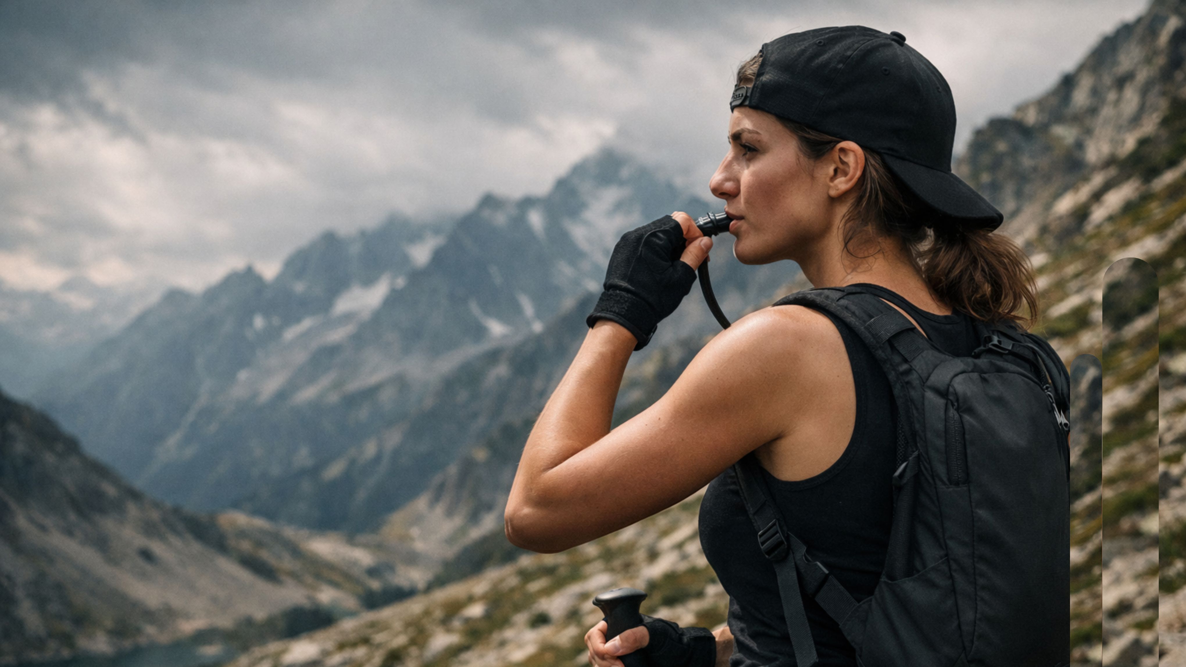 Man wearing VR glasses