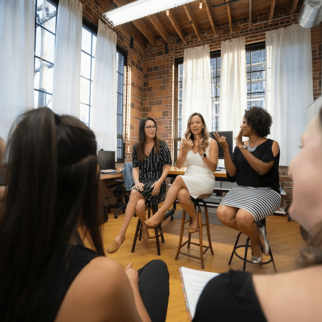 Woman panel discussion
