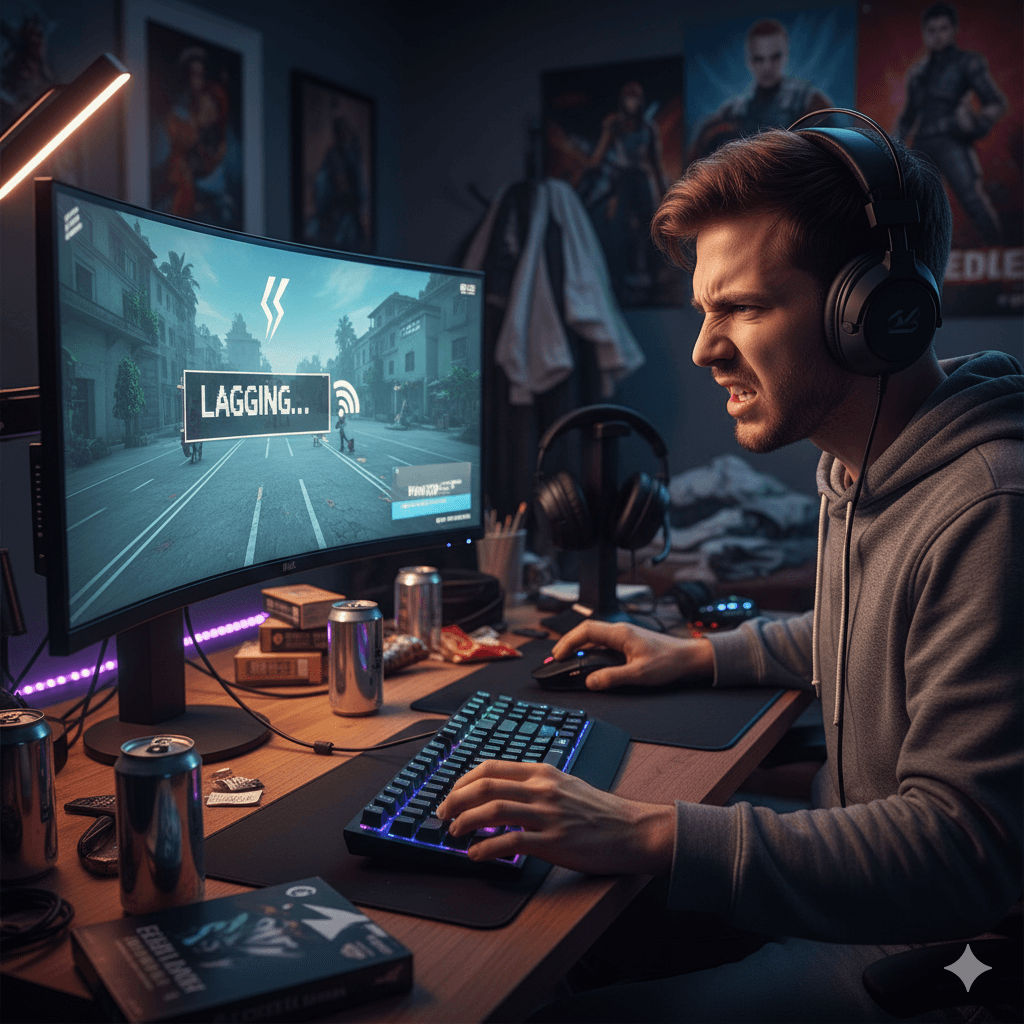 fix game lag without upgrading, how to fix game lag, reduce lag without new hardware, fix lag on PC gaming, fix lag on console, stop game stuttering PC, FPS drops fix, high ping fix gaming, reduce input lag gaming, gaming lag causes, fix lag Windows 11 games, gaming performance tips free, optimize PC for gaming, stop lag in online games, fix Valorant lag, fix Fortnite lag, fix CS2 lag, gaming network lag fix, Ethernet vs WiFi gaming, Windows Game Mode gaming, turn off overlays gaming, update drivers gaming, reduce FPS drops PC, improve gaming performance free, fix stuttering without upgrading, gaming lag troubleshooting, low end PC gaming optimization