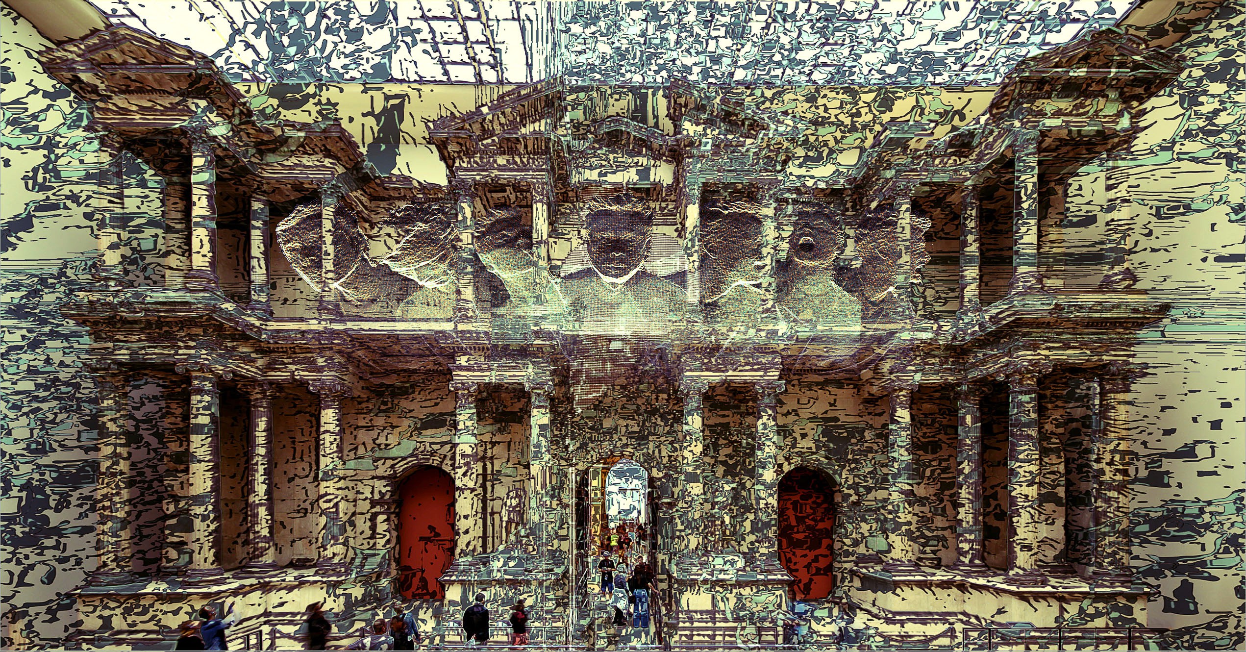 Pergamon - architecture projection mapping