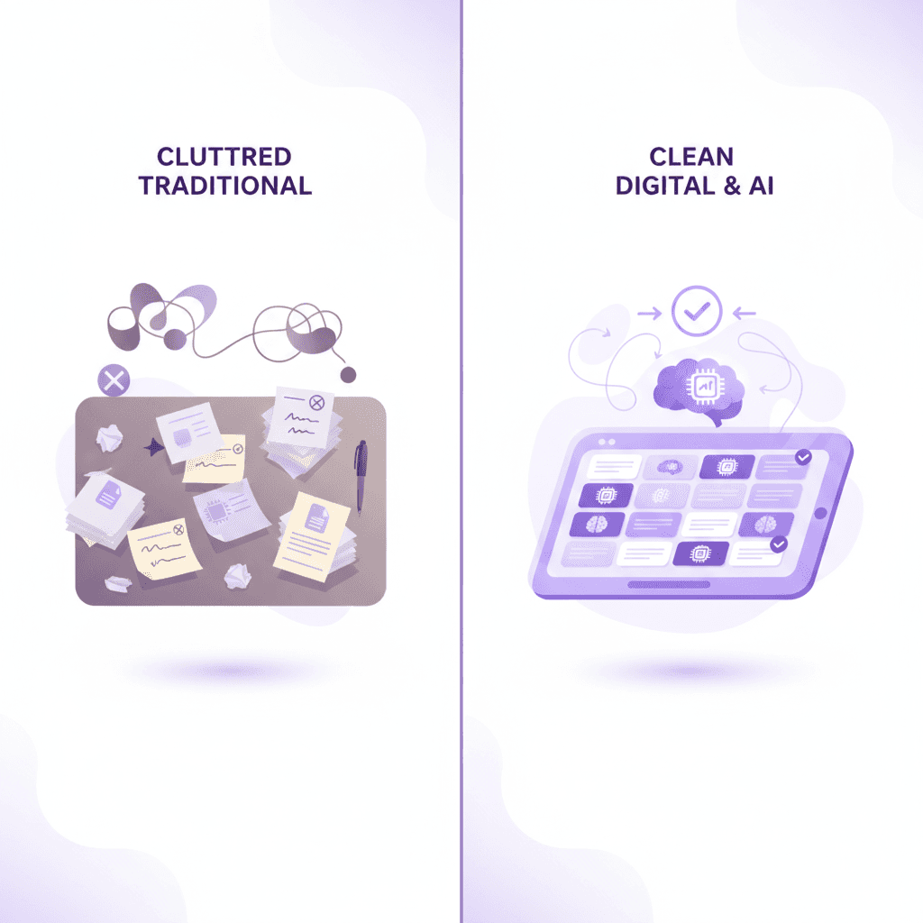 Comparison of traditional study methods versus the best tools for college students