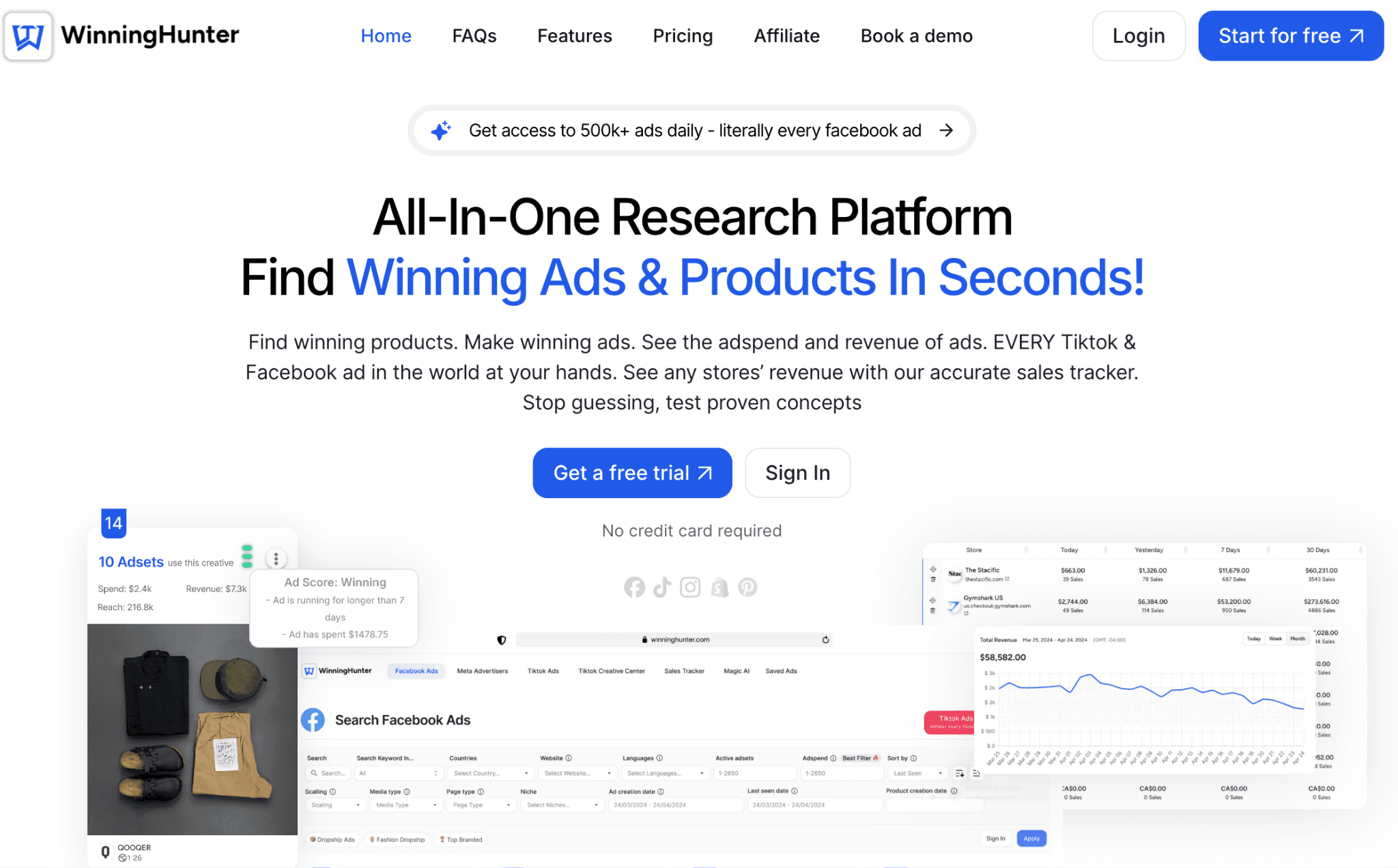 WinningHunter all in one tool