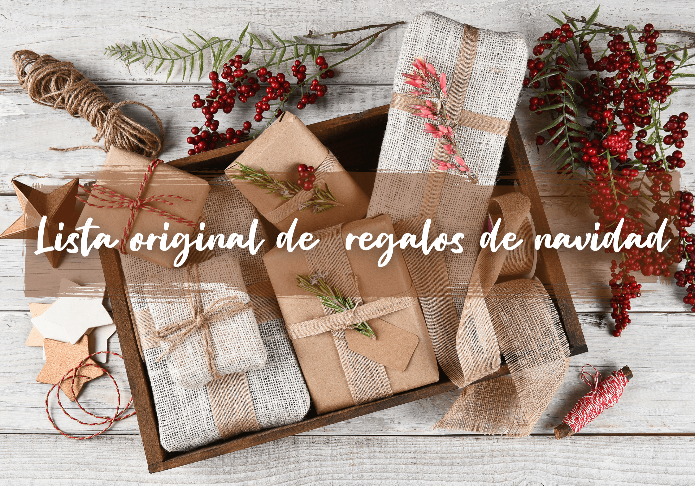 Creative terrarium as a Christmas gift