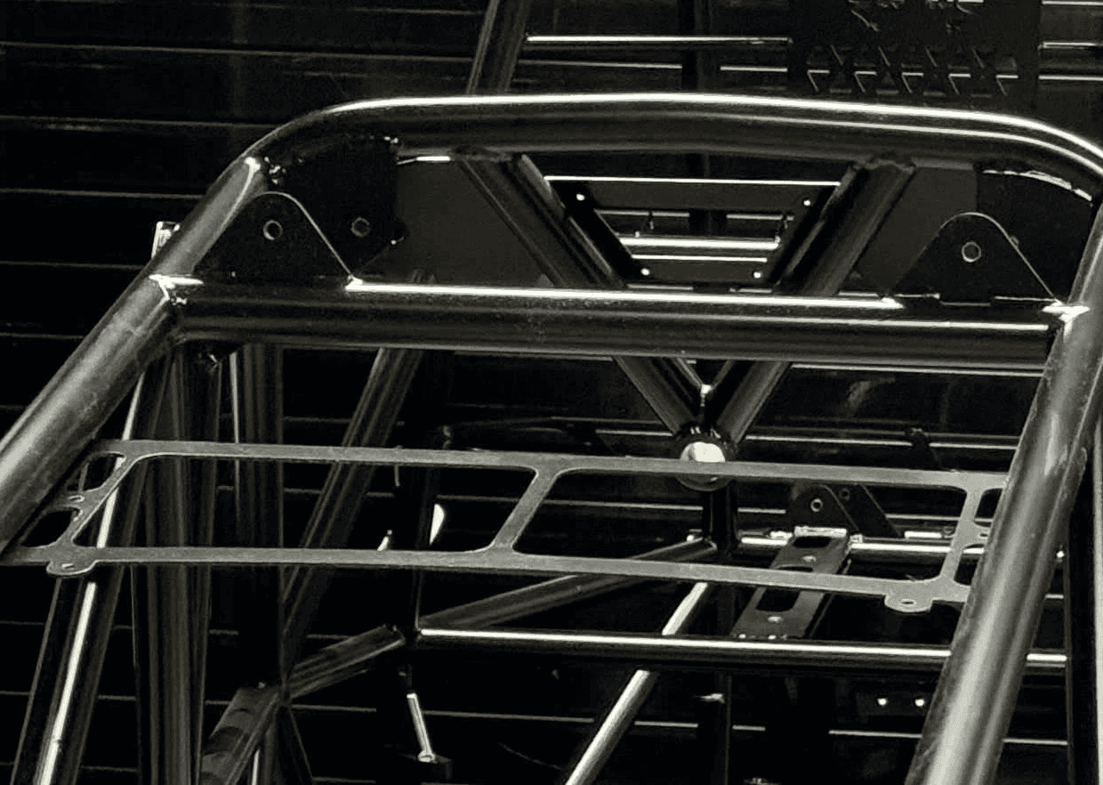 Final front enclosure mount