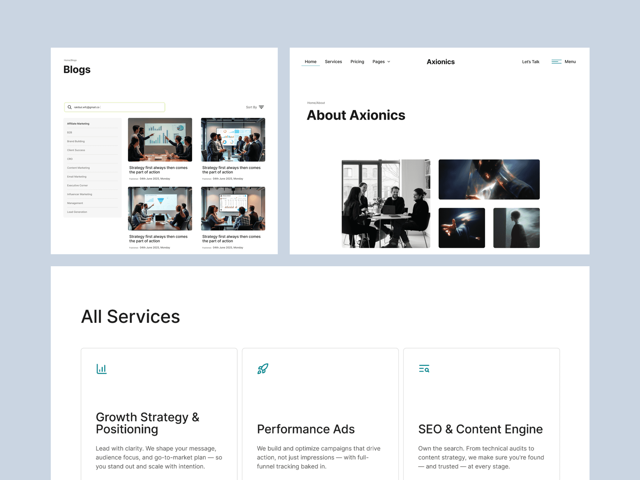 Marketing Agency Website