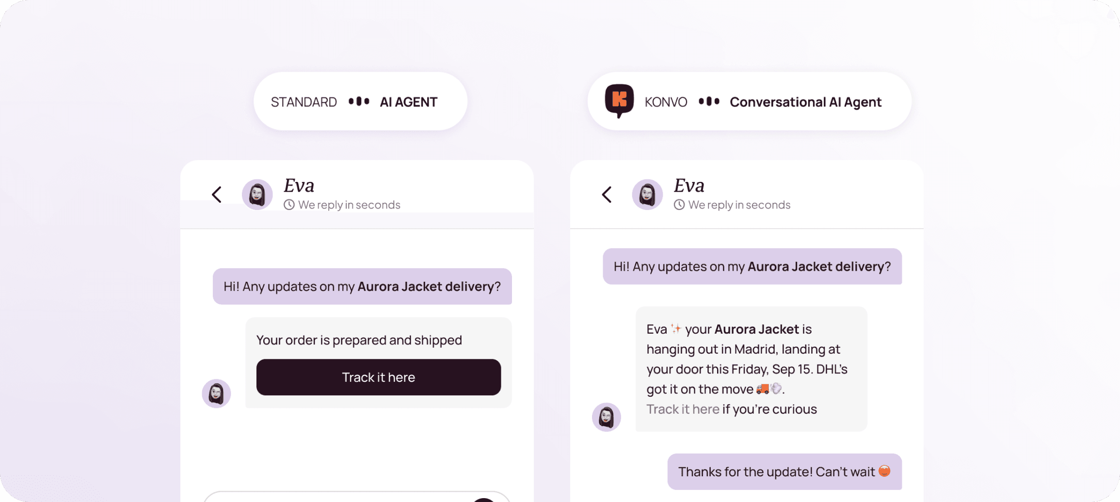 Konvo conversational AI Agent