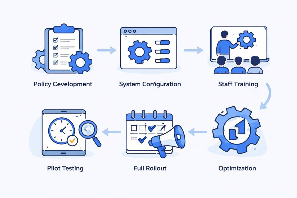 Implementation timeline