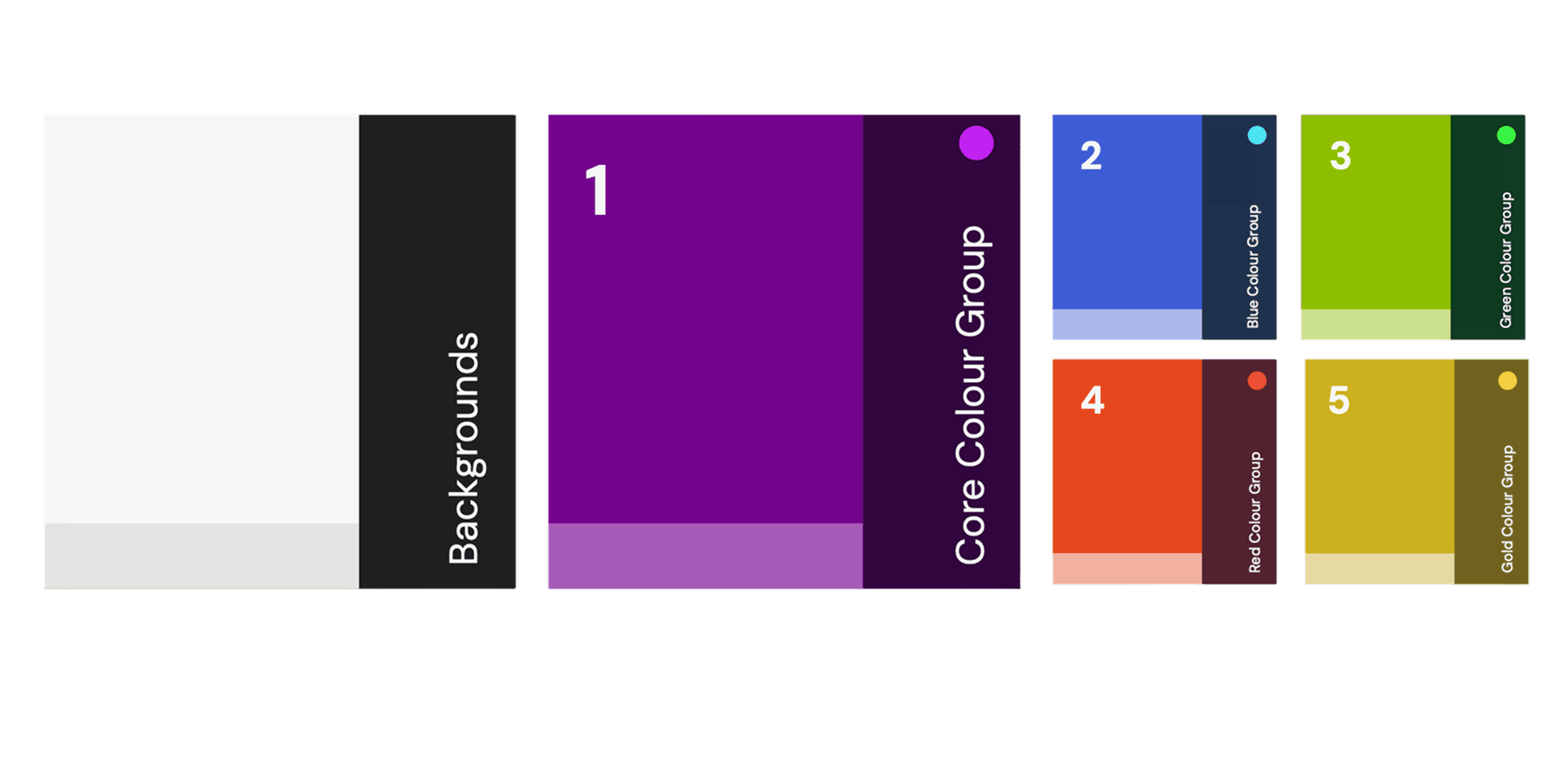 blue white and red abstract painting