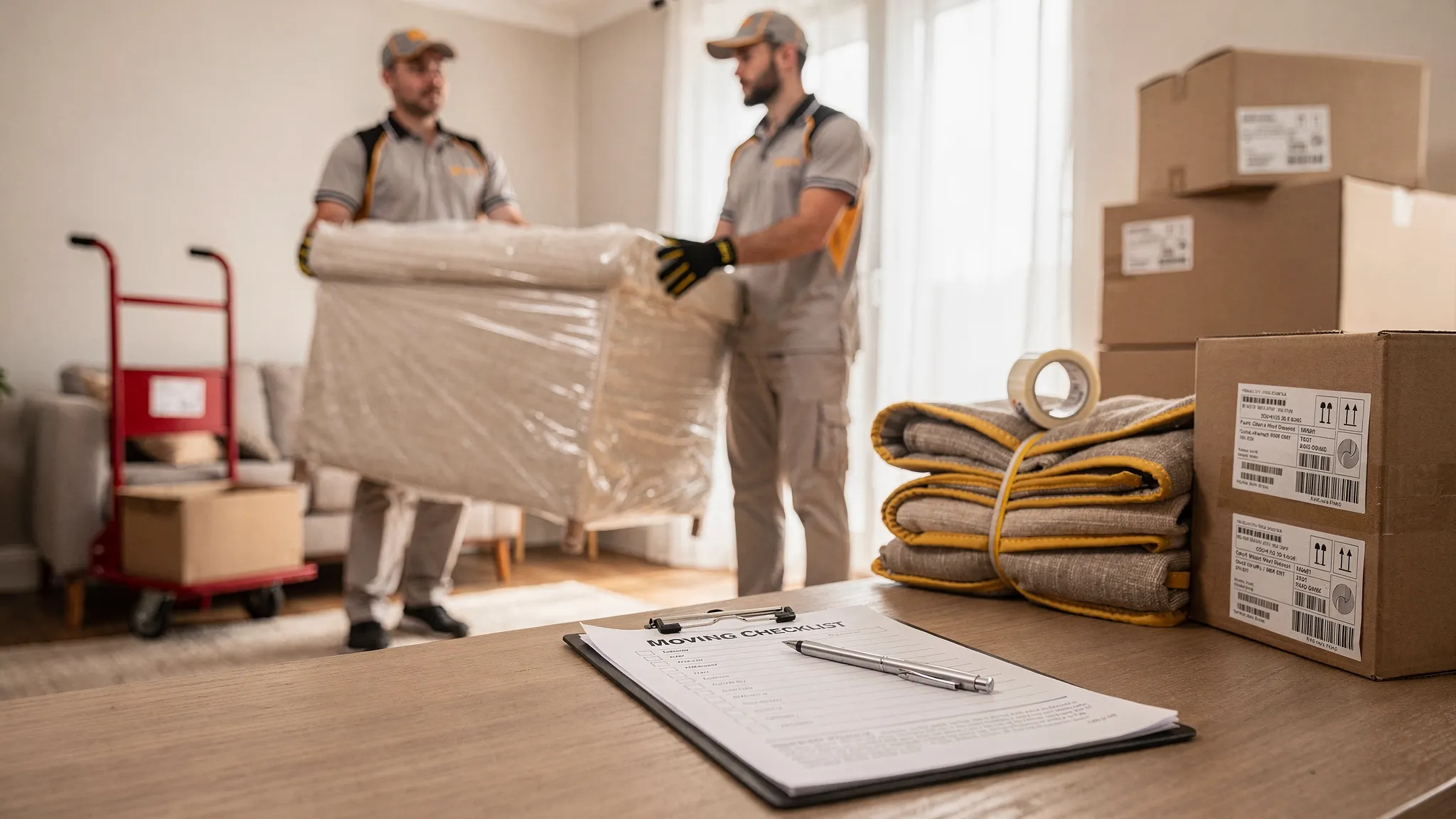 Moving Service Checklist: What’s Included and What Costs Extra