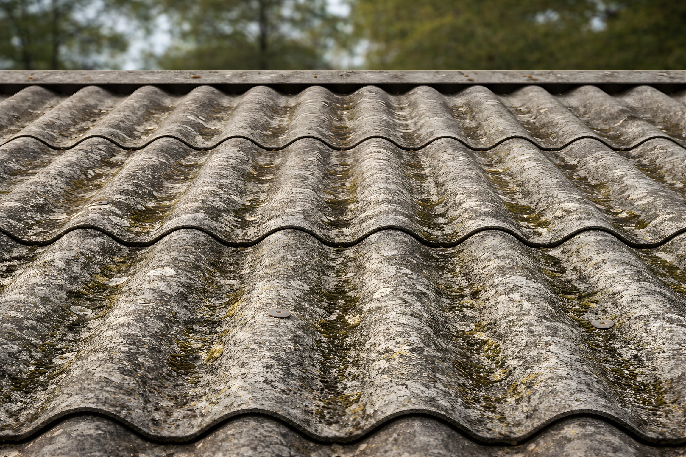 Aquafix, Taktvätt av eternittak, Stockholm