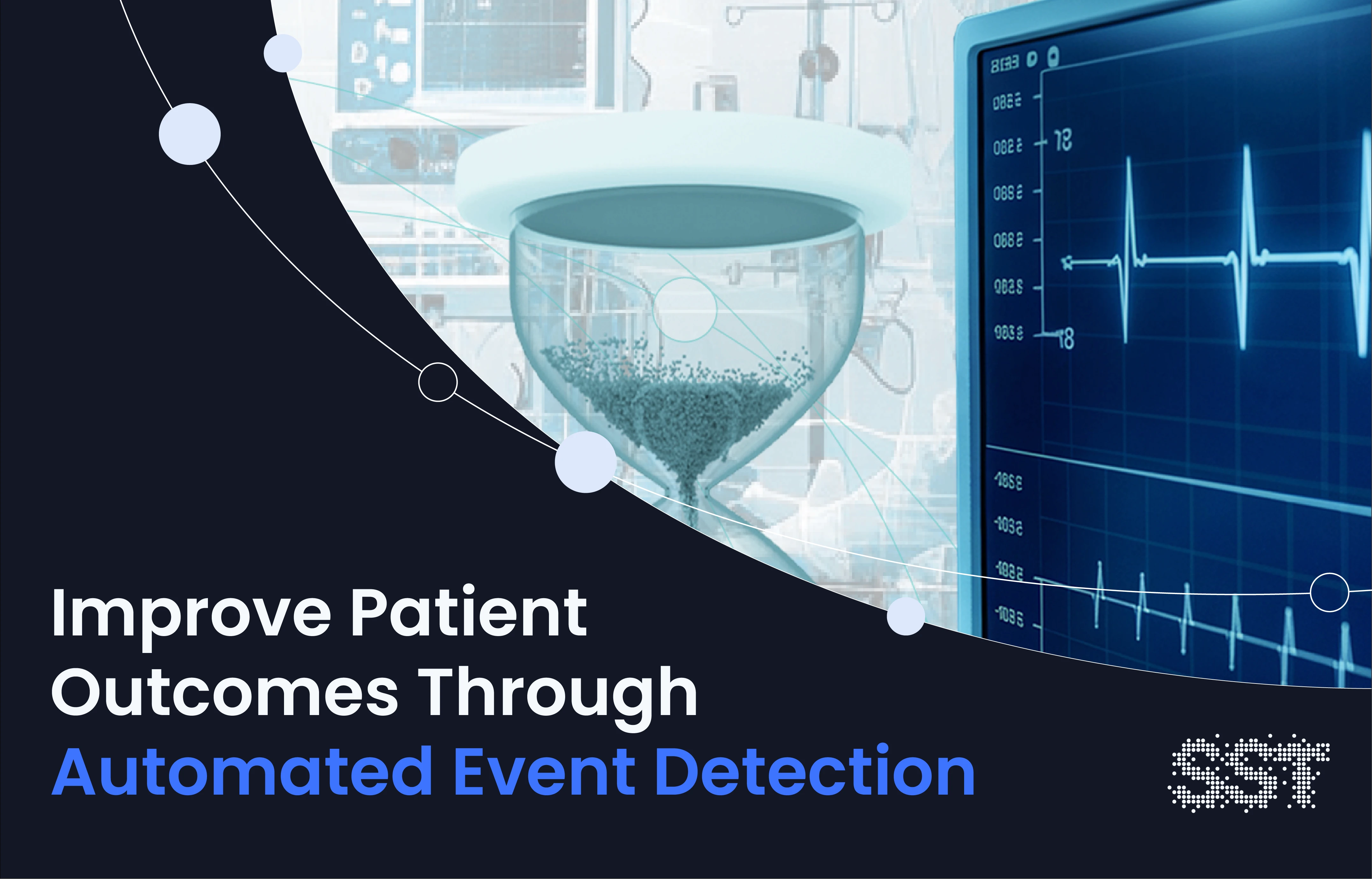 A patient monitor and a time glass