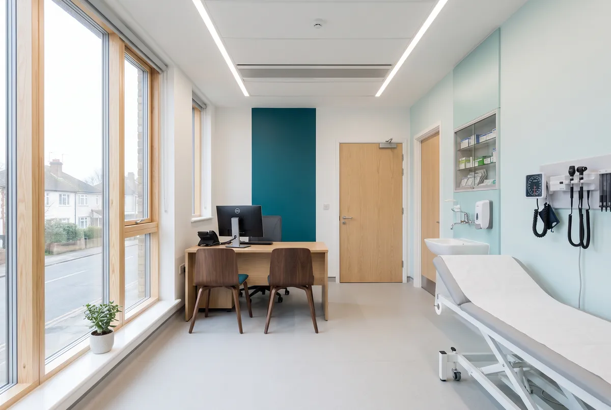 A consulting room at Halden