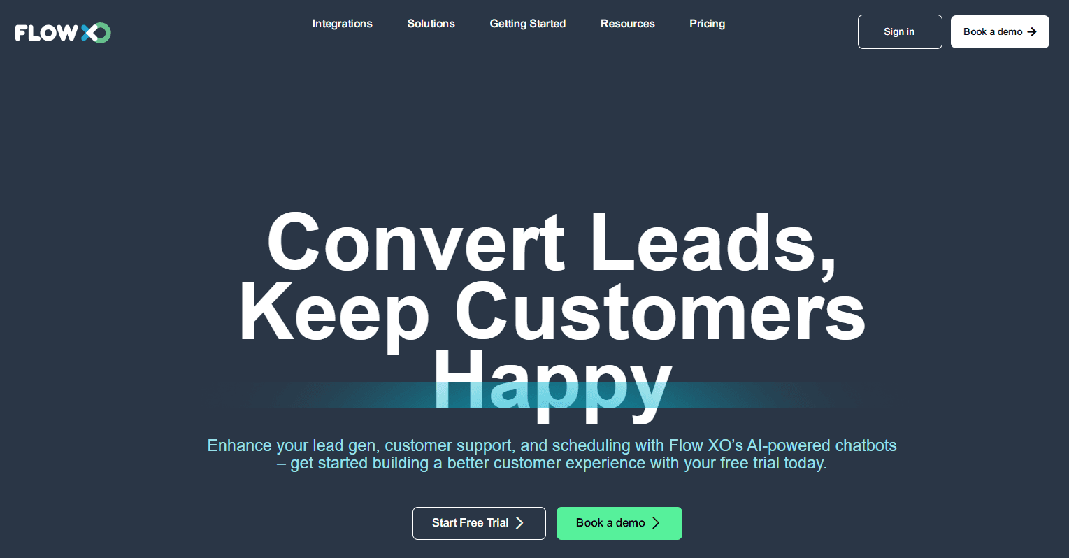 Flow XO - Ecommerce Chatbot Examples