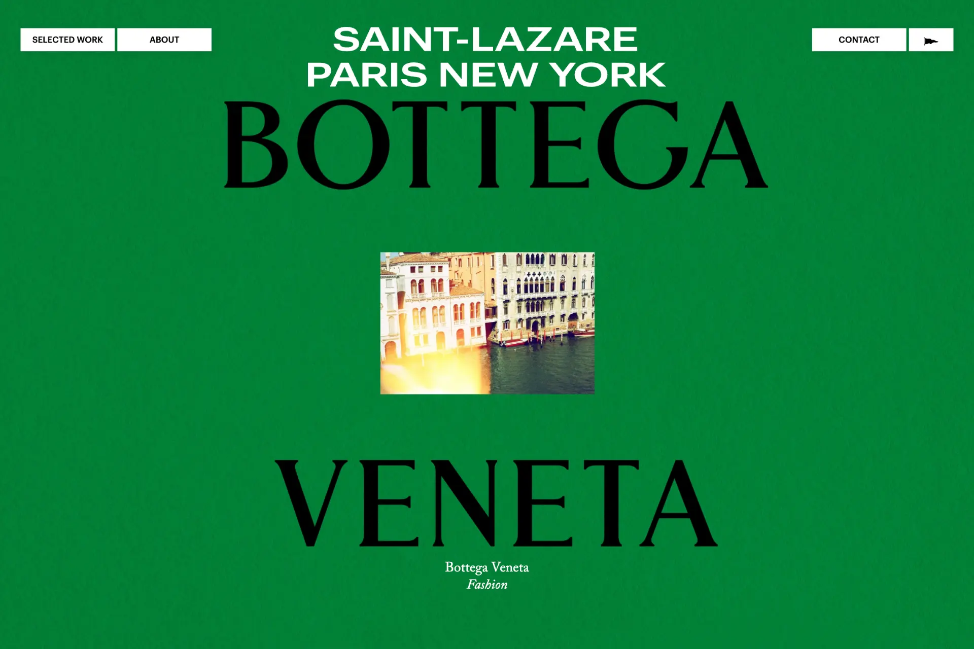 Screenshot of Saint-Lazare website