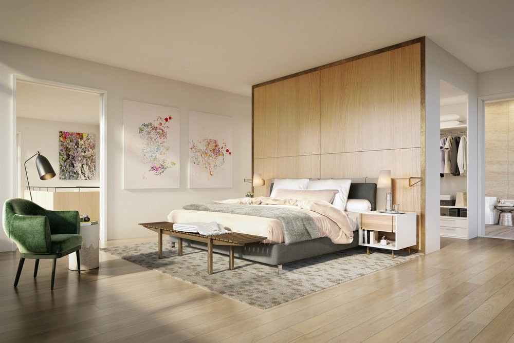 LA Metropolis residential living space interior