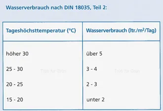Rasen richtig bewässern im Sommer