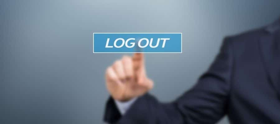 Log Out and Log Off