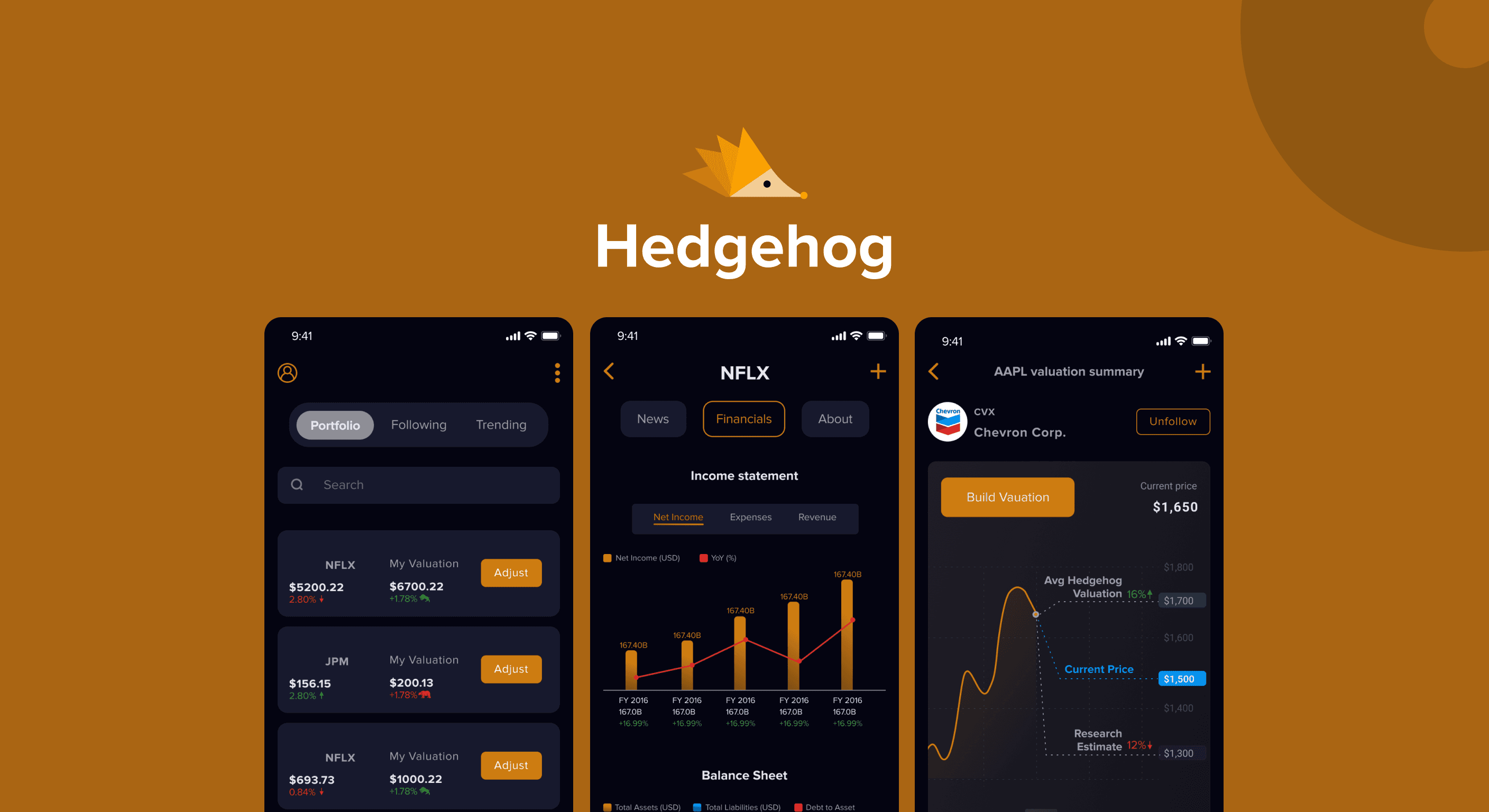 Financial Model Builder UI – Create Price Targets for Stocks with Hedgehog