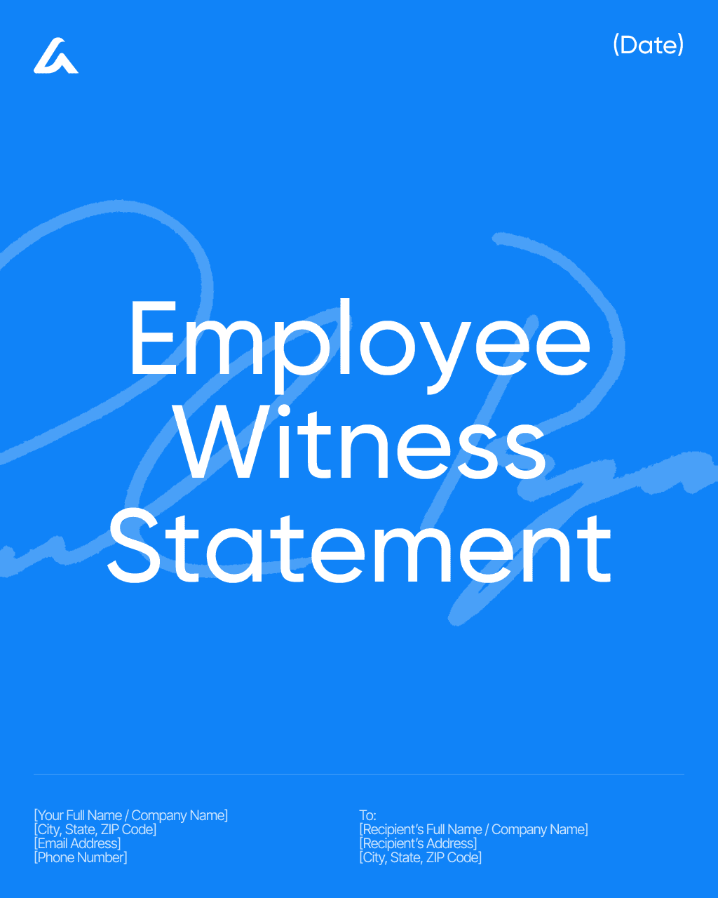 Employee Witness Statement