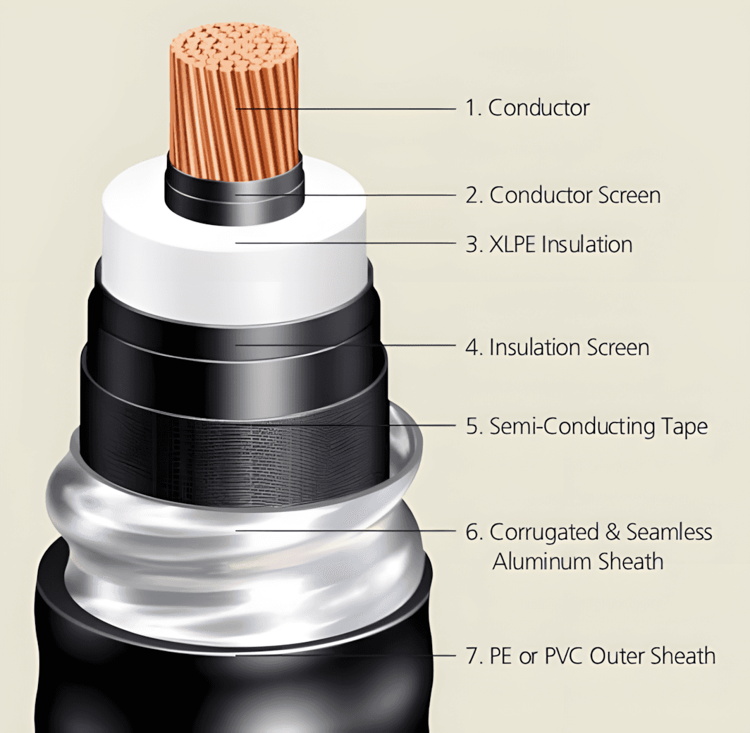 Cable Wrap and Transformer Coil