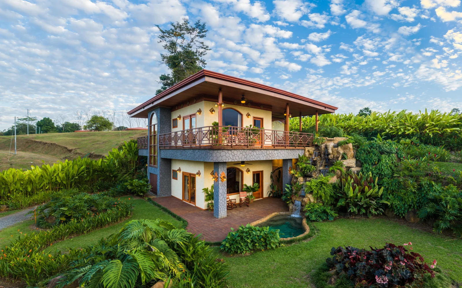 The living space of Villa Seville