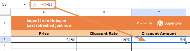 Alternative: Use cell references to make your calculations dynamic