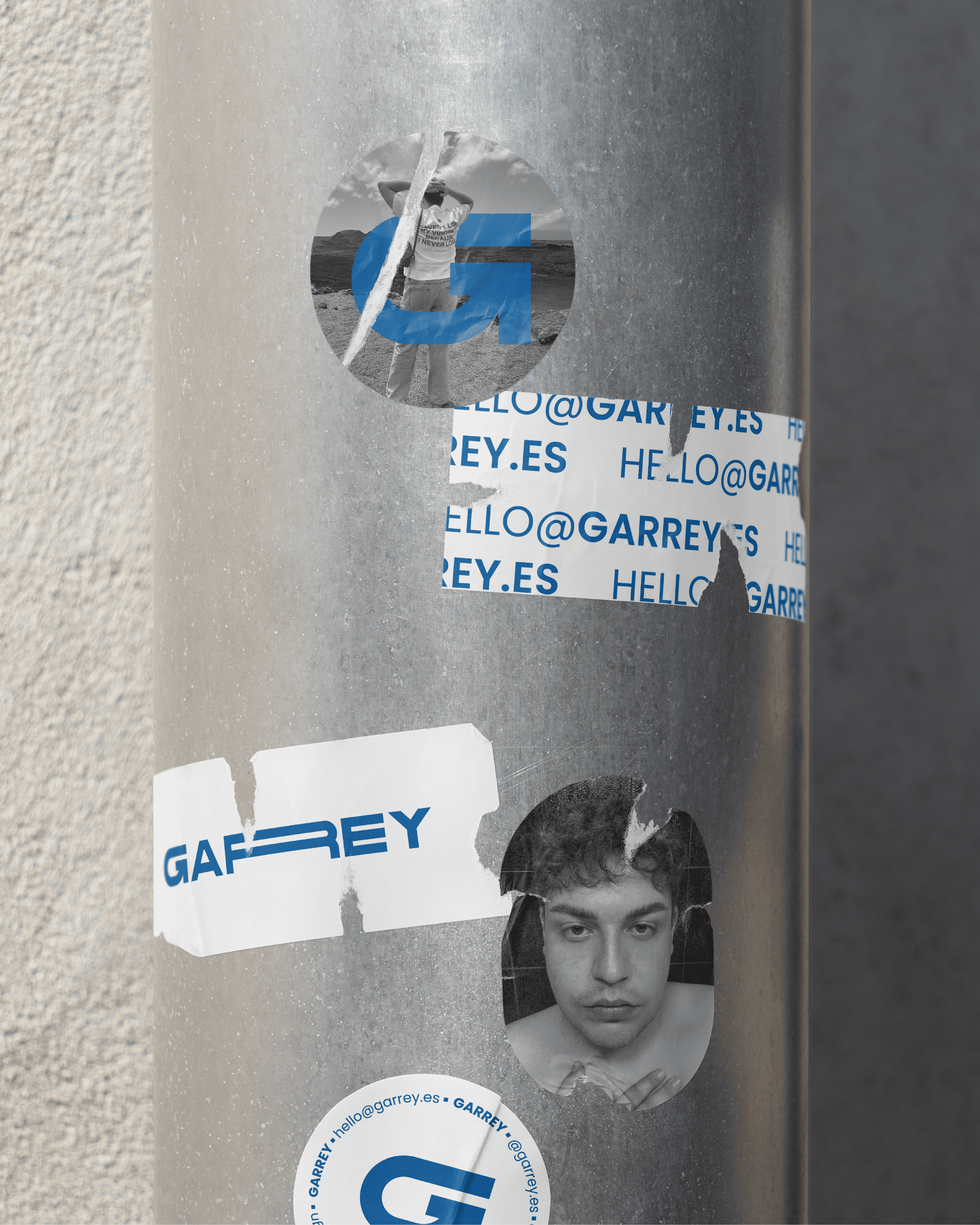 Portrait of portfolio creator – front view