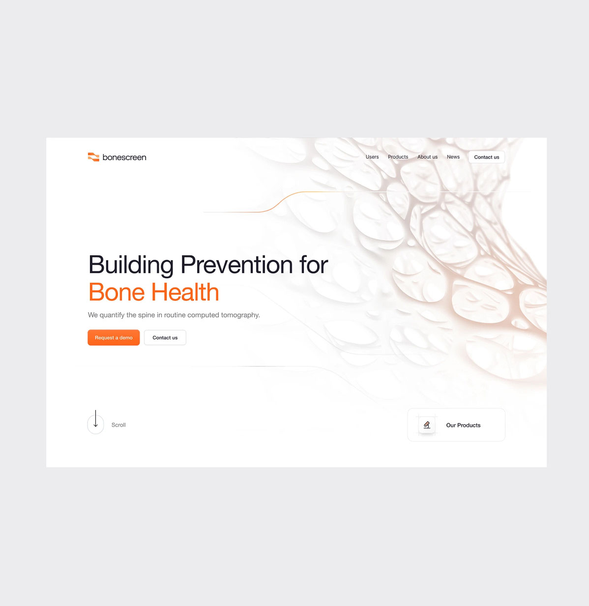 Bonescreen / AI bonehealth evaluation