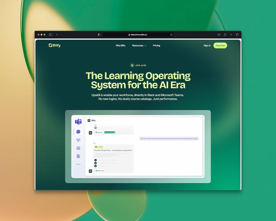 site framer multipage saas blify