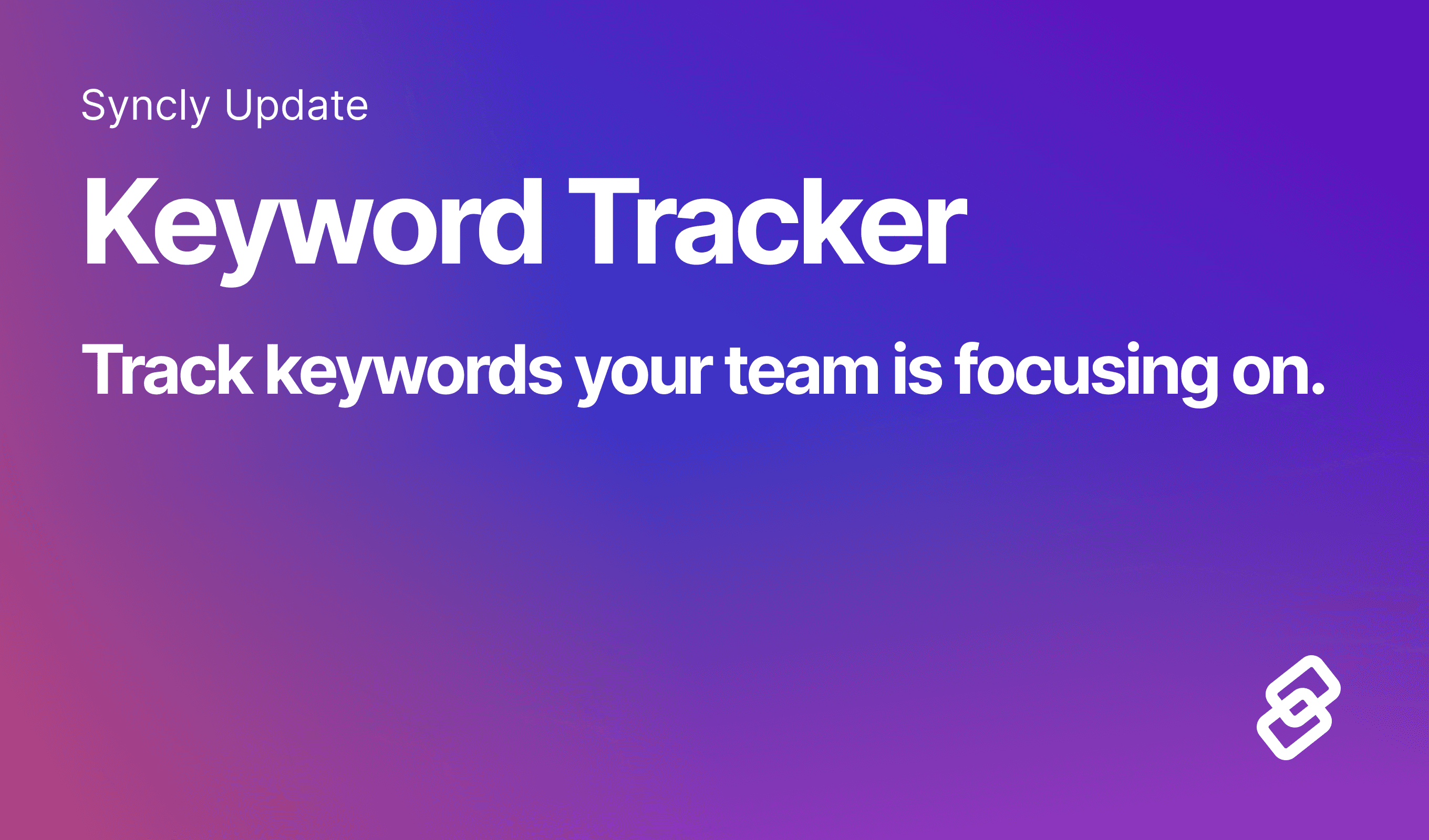 keyword tracker