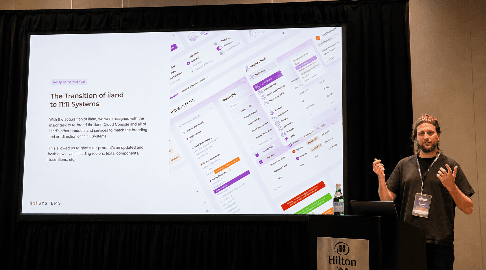Presenting how we rebuilt the Cloud Console for 11:11 Systems, one design system at a time.