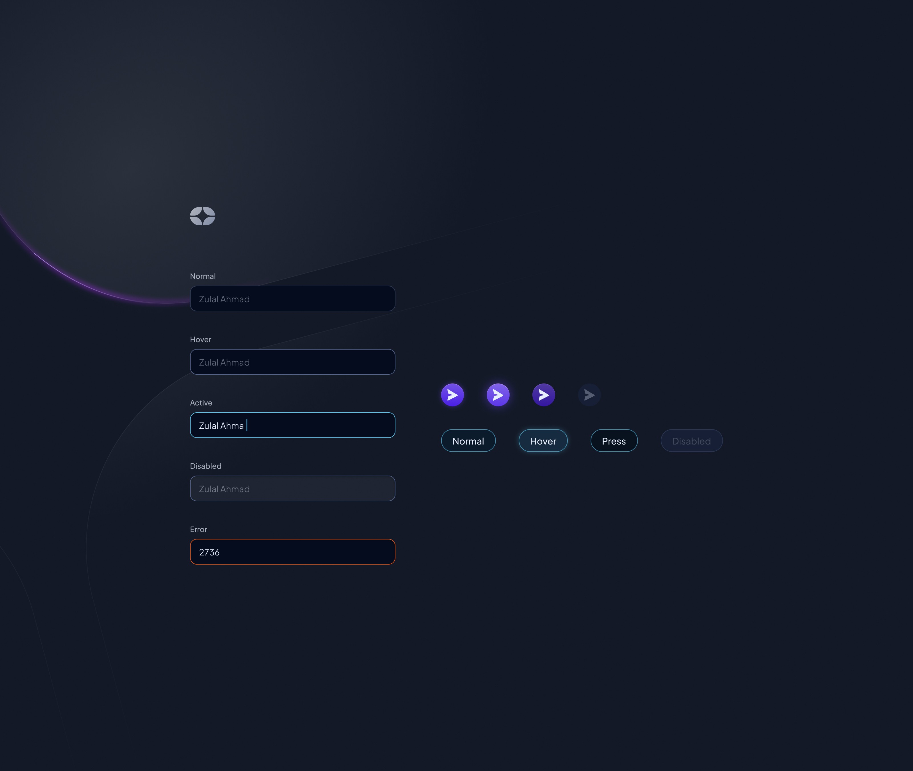 design system, controld design system, VPN design system