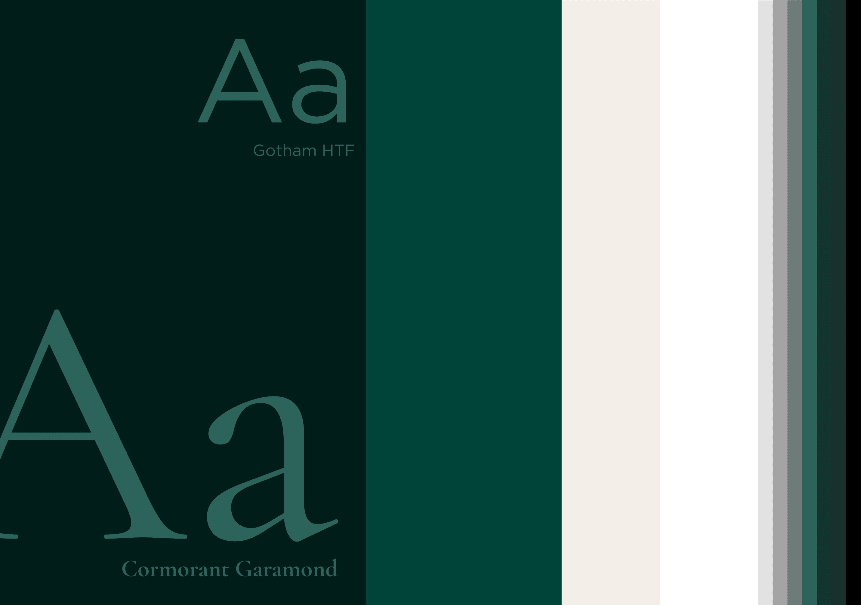 Varenne Project - Couleurs & Typographies