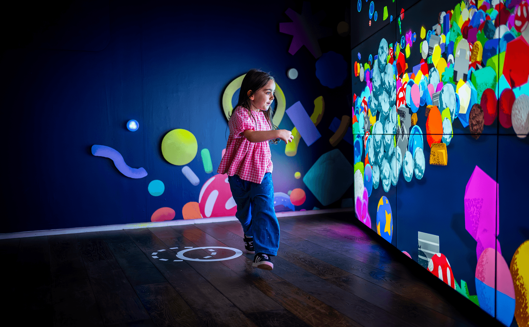 Mobile and desktop mockups showing the Arts Council website interface — event listings, artist profiles, and focused layouts.