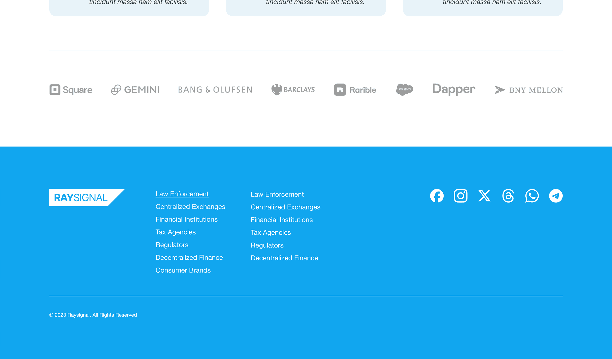 Дизайн лендинга блокчейн-аналитики