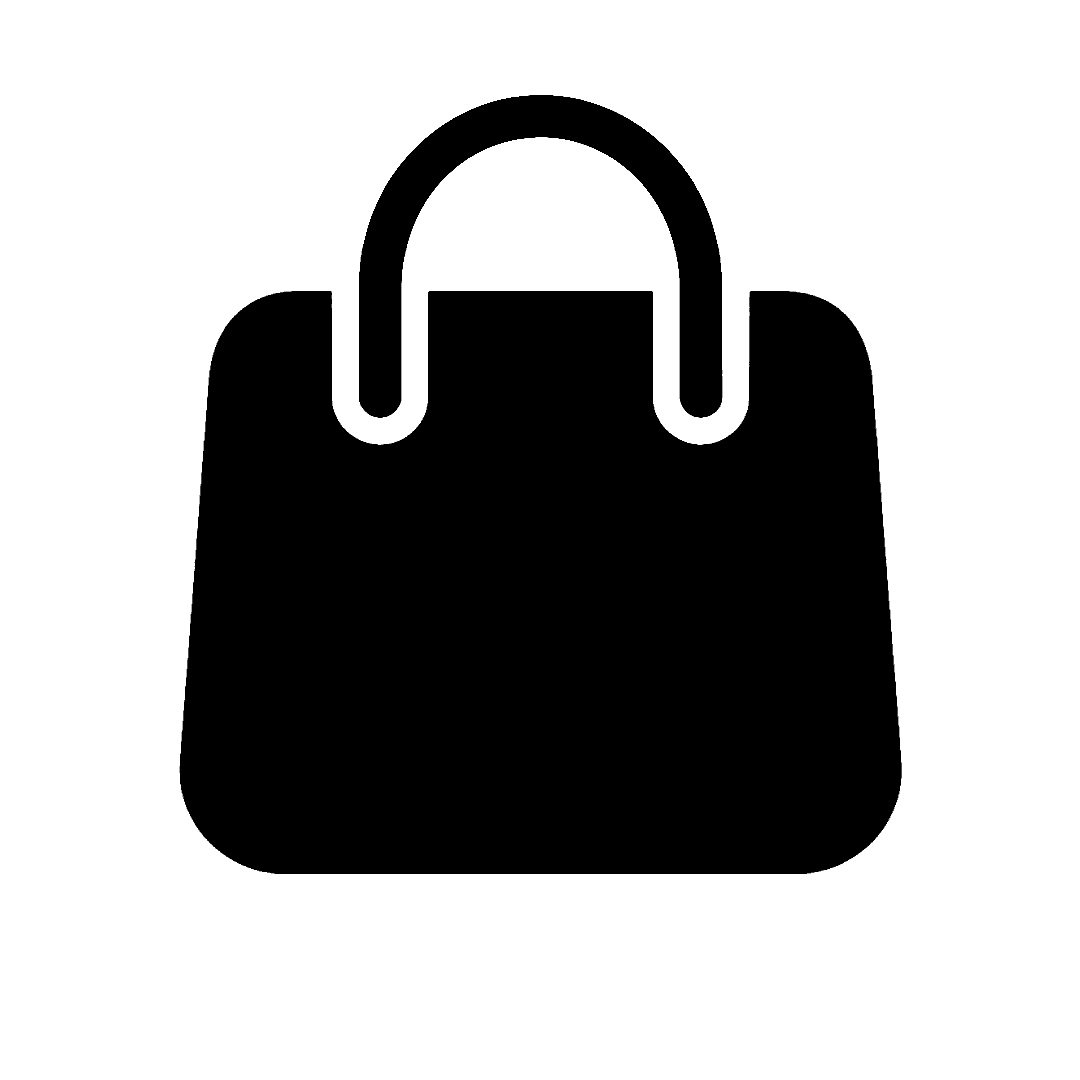 Schwarze Einkaufstasche