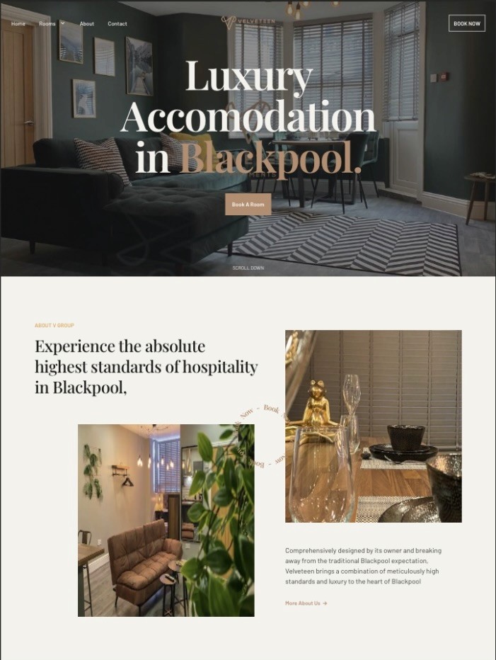 Accomodation Web Design