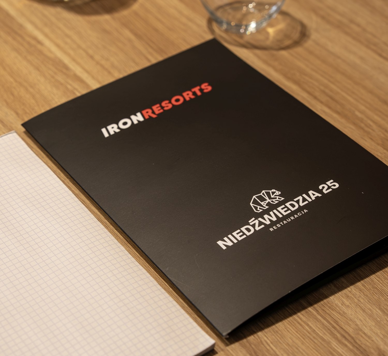 Materiały szkoleniowe IronResorts i Niedźwiedzia 25 przygotowane na szkolenie firmowe
